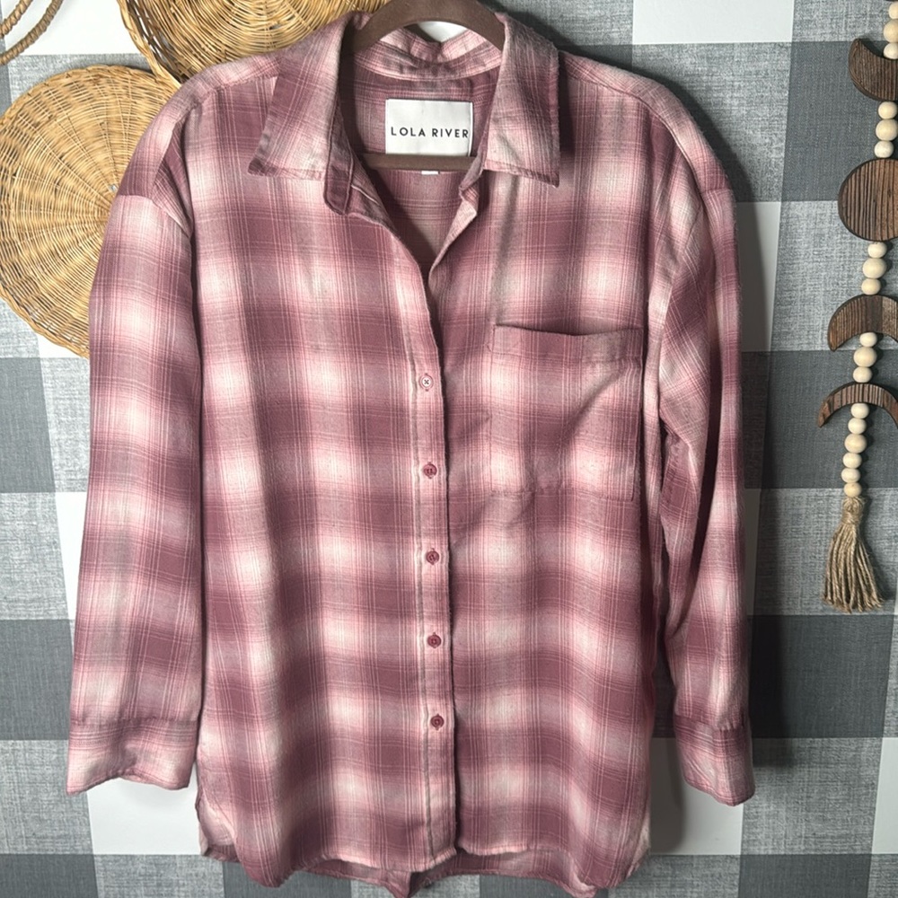 Lola River Plaid flannel